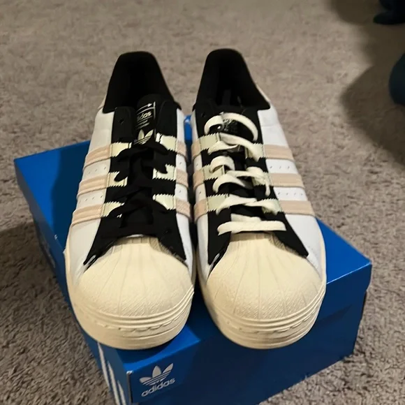 Adidas Superstar AOQM Shoes Sneakers new GX6025 shell toes Men’s Size 12